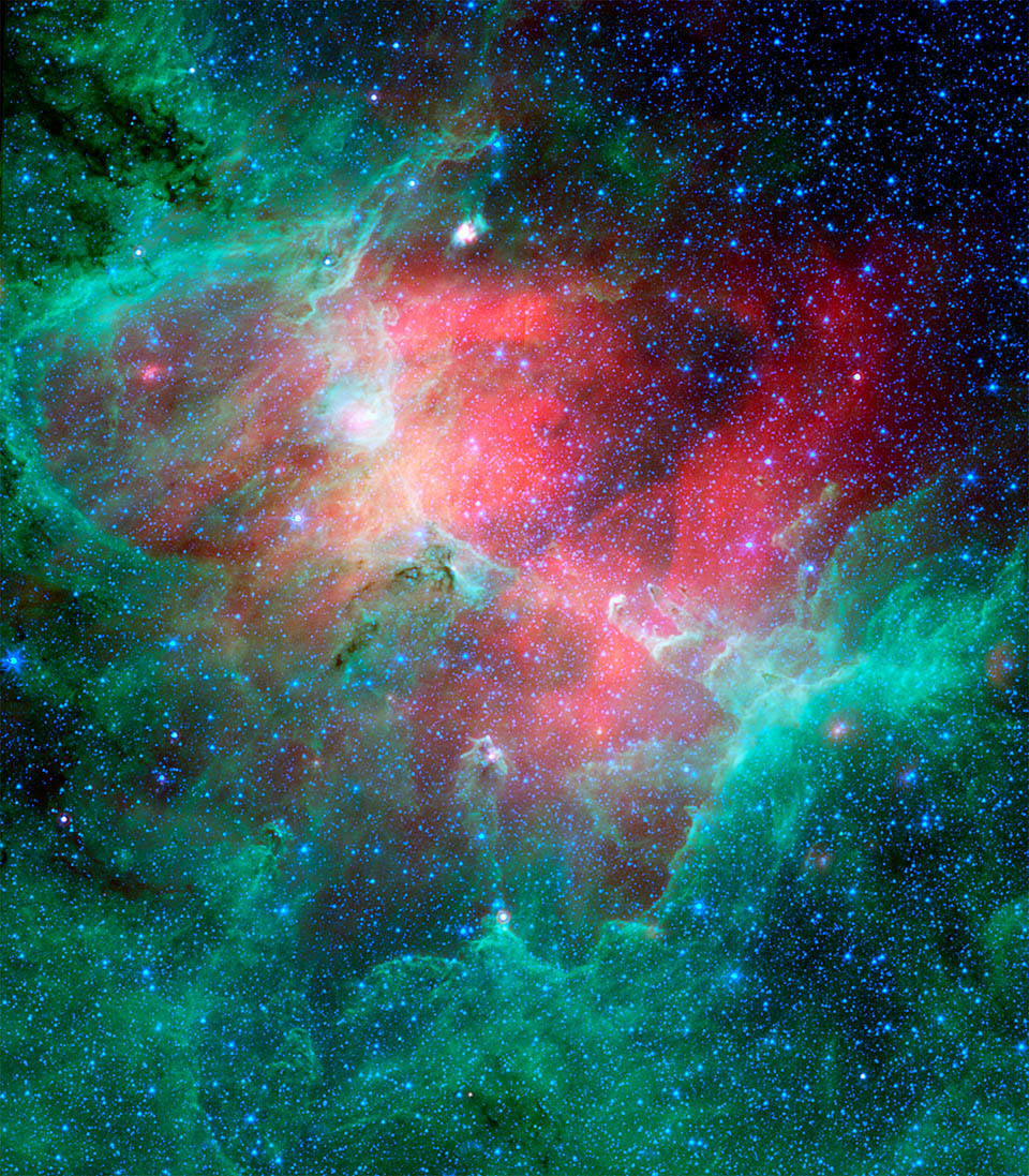 Photo Poster NASA Eagle Nebula Pillars Of Creation