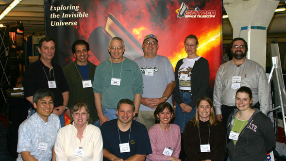 Participants in the Spitzer Research Program for Teachers at the American Astronomical Society meeting in January 2005.