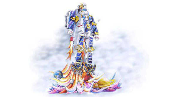 An artist's rendering of the JPL/Caltech 2005 Tournament of Roses Parade float.