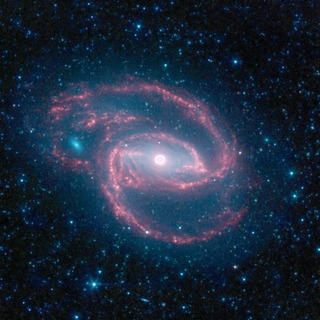 Stars Galaxy Milky Way  Spitzer Hubble JPL NASA space telescope photo PIA03654 