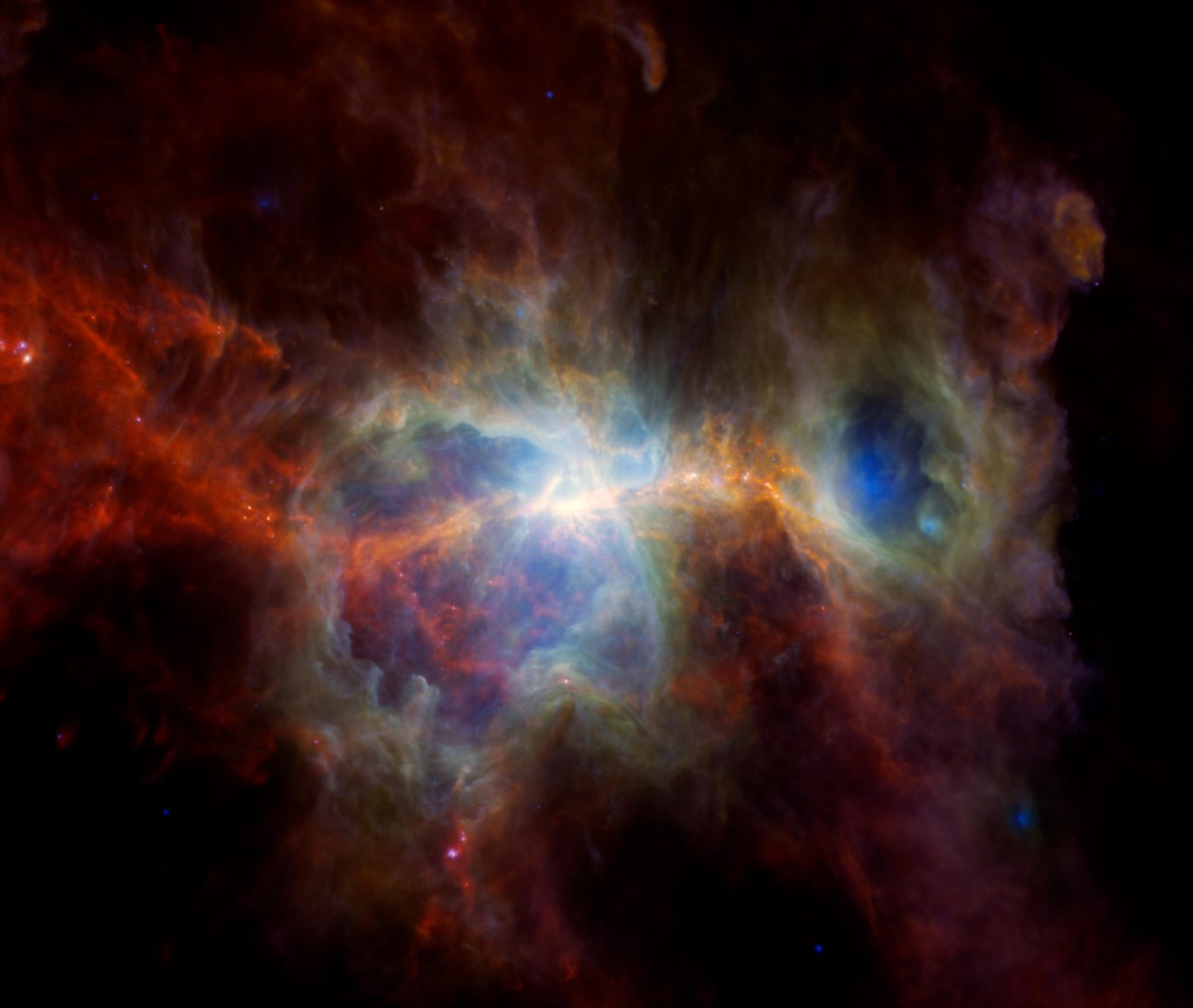 APEX Reveals Interstellar Dust in the Cosmic Clouds of Orion