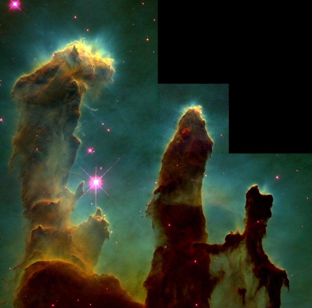 Hubble Image of the Eagle Nebula