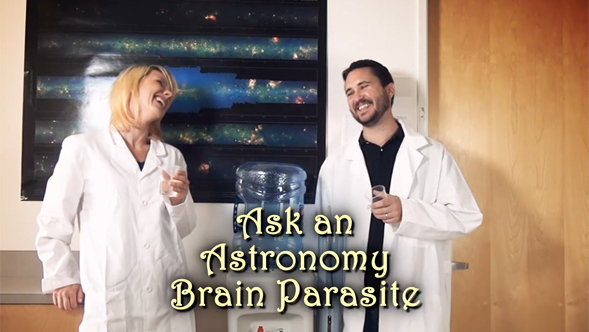 Ask an Astronomy Brain Parasite: Why are astronauts weightless in space?